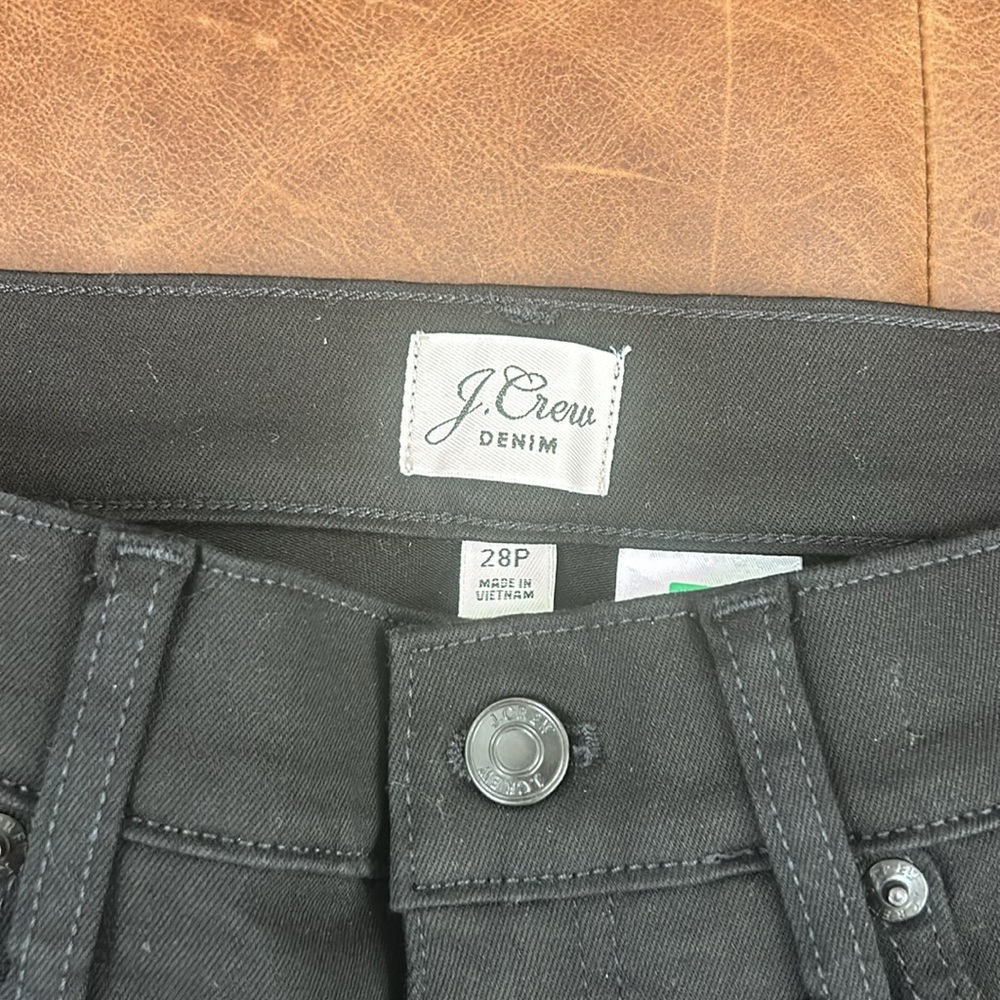 9” Billie Demi Boot Crop black jeans size 28p - Picture 2 of 5